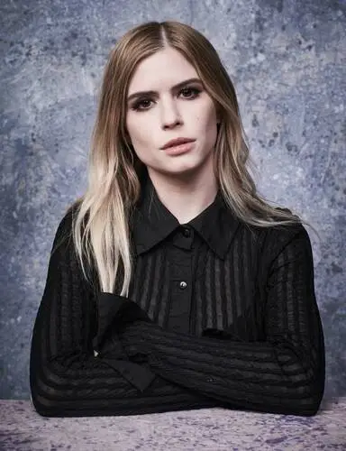 Carlson Young Women's Colored  Long Sleeve T-Shirt - idPoster.com
