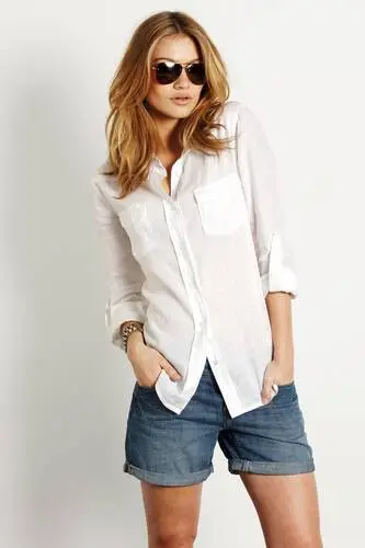 Caroline Corinth White T-Shirt - idPoster.com