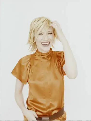 Cate Blanchett White Tank-Top - idPoster.com