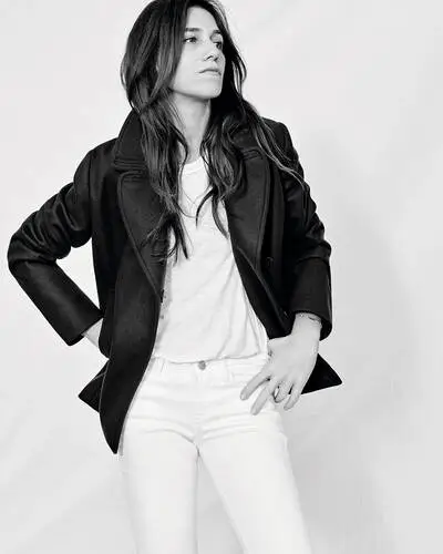Charlotte Gainsbourg Men's Colored  Long Sleeve T-Shirt - idPoster.com