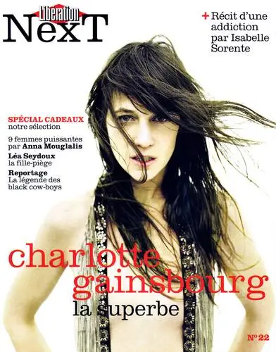 Charlotte Gainsbourg Women's Colored  Long Sleeve T-Shirt - idPoster.com