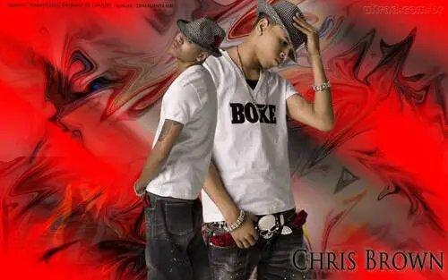 Chris Brown Men's Colored T-Shirt - idPoster.com
