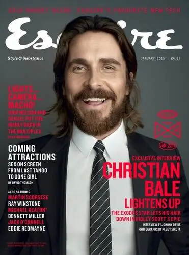 Christian Bale Protected Face mask - idPoster.com