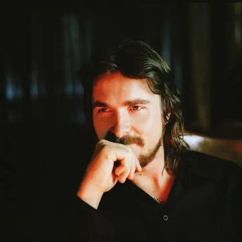 Christian Bale Women's Colored T-Shirt - idPoster.com