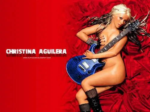 Christina Aguilera Computer MousePad picture 130032