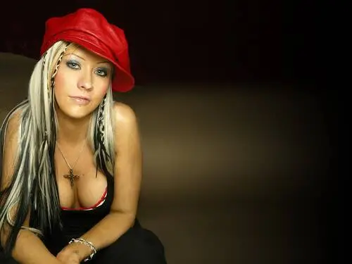 Christina Aguilera Women's Colored Tank-Top - idPoster.com