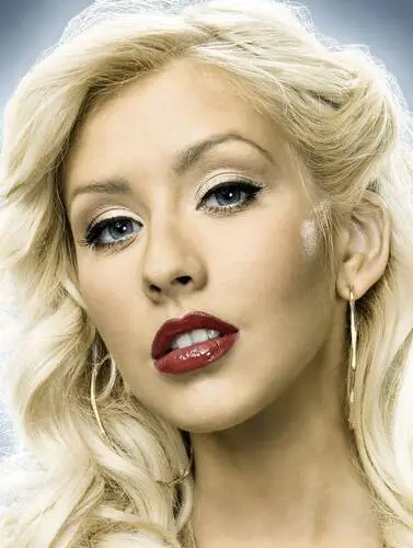 Christina Aguilera Women's Colored T-Shirt - idPoster.com