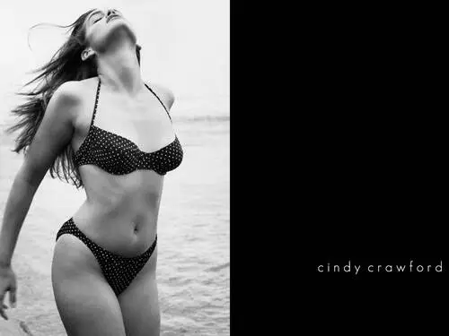 Cindy Crawford White Tank-Top - idPoster.com