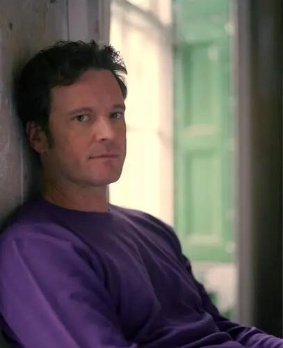 Colin Firth Men's Colored  Long Sleeve T-Shirt - idPoster.com