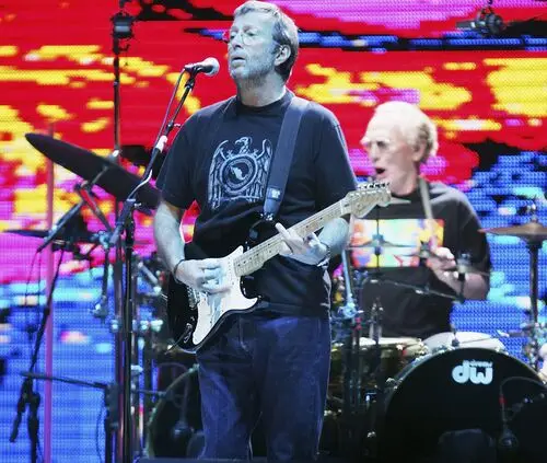 Cream and Eric Clapton Men's Colored T-Shirt - idPoster.com