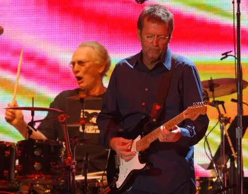 Cream and Eric Clapton White T-Shirt - idPoster.com
