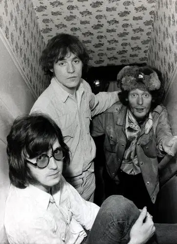 Cream and Eric Clapton White Tank-Top - idPoster.com