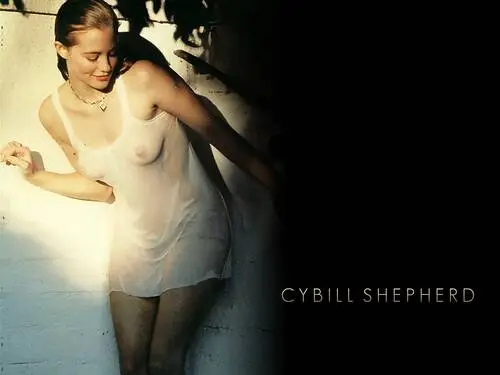 Cybill Shepherd White T-Shirt - idPoster.com