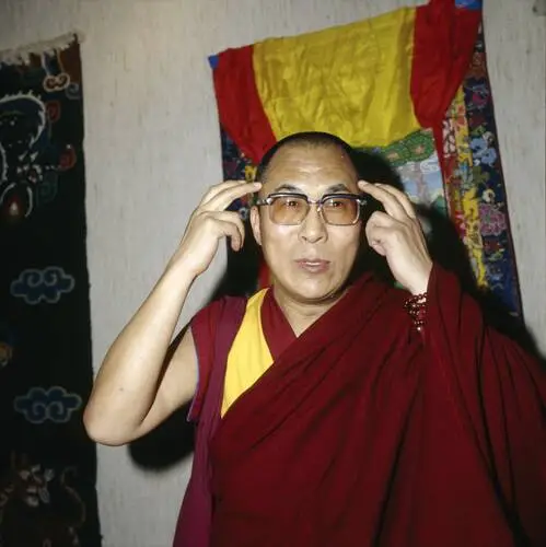 Dalai Lama Protected Face mask - idPoster.com