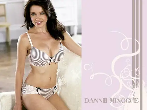 Dannii Minogue White T-Shirt - idPoster.com
