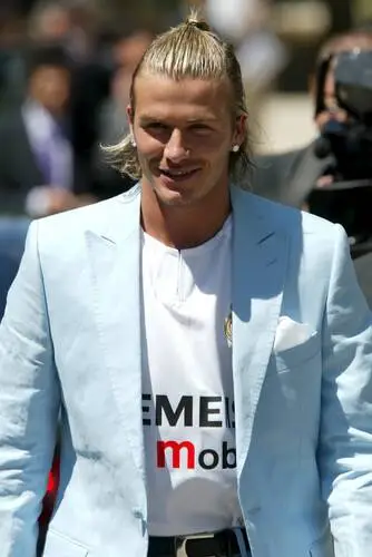 David Beckham Men's Colored  Long Sleeve T-Shirt - idPoster.com
