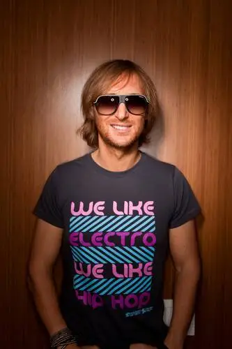 David Guetta White T-Shirt - idPoster.com