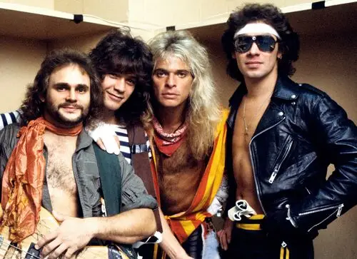 David Lee Roth and Van Halen Men's Colored T-Shirt - idPoster.com
