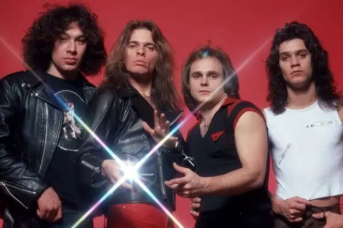 David Lee Roth and Van Halen Women's Colored Tank-Top - idPoster.com