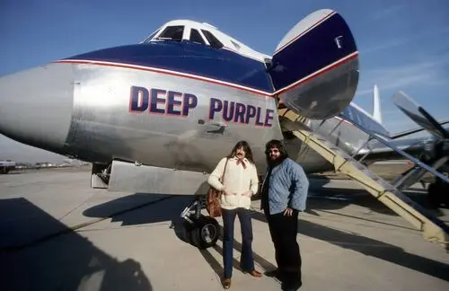 Deep Purple White Tank-Top - idPoster.com