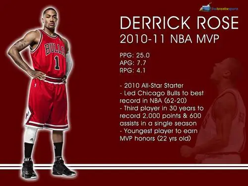Derrick Rose Wall Poster picture 282622
