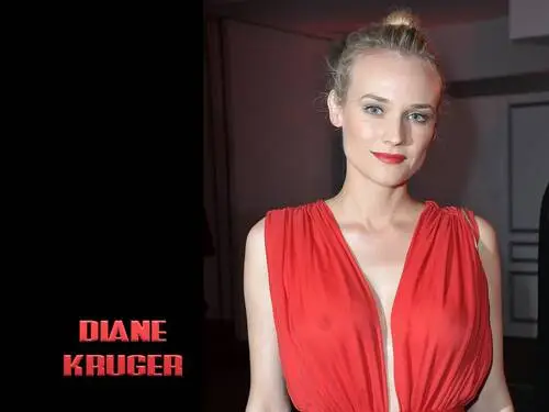 Diane Kruger White T-Shirt - idPoster.com