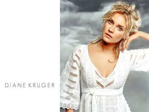 Diane Kruger Men's Colored  Long Sleeve T-Shirt - idPoster.com
