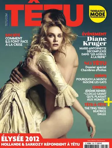 Diane Kruger White Tank-Top - idPoster.com
