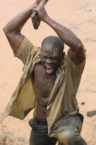 Djimon Hounsou Women's Colored Tank-Top - idPoster.com