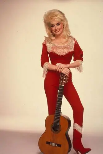 Dolly Parton White Tank-Top - idPoster.com