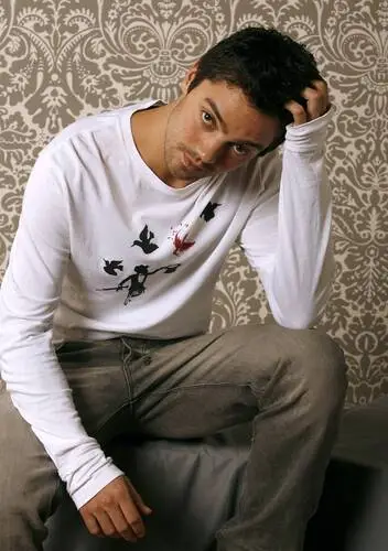 Dominic Cooper Men's Colored  Long Sleeve T-Shirt - idPoster.com