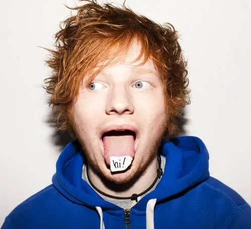 Ed Sheeran White Tank-Top - idPoster.com