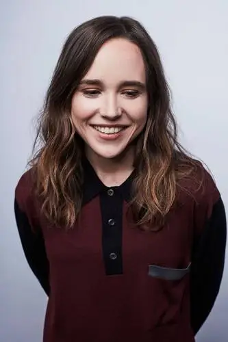 Ellen Page Men's Colored  Long Sleeve T-Shirt - idPoster.com