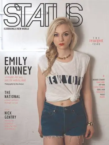 Emily Kinney Women's Colored  Long Sleeve T-Shirt - idPoster.com