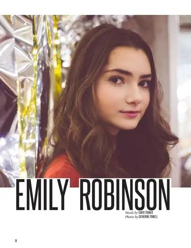 Emily Robinson White Tank-Top - idPoster.com