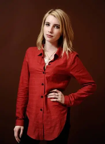 Emma Roberts Women's Colored T-Shirt - idPoster.com