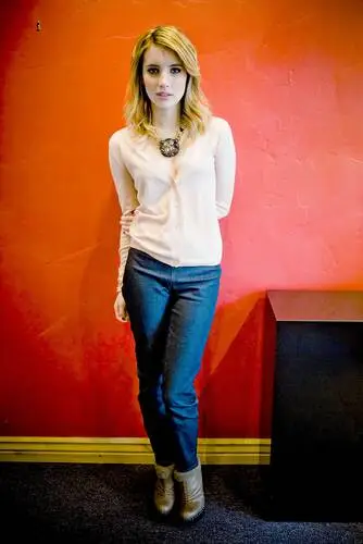 Emma Roberts Women's Colored  Long Sleeve T-Shirt - idPoster.com