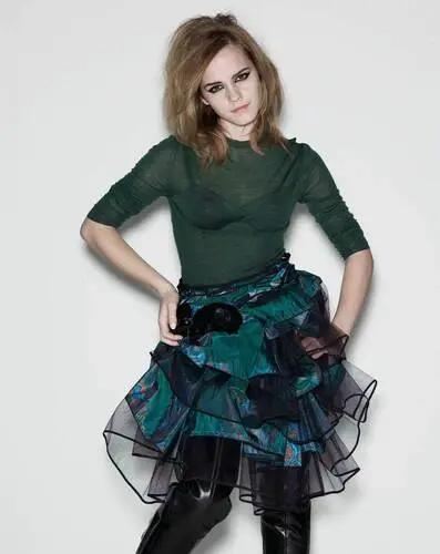 Emma Watson Men's Colored  Long Sleeve T-Shirt - idPoster.com