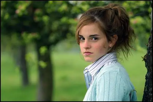 Emma Watson White Tank-Top - idPoster.com
