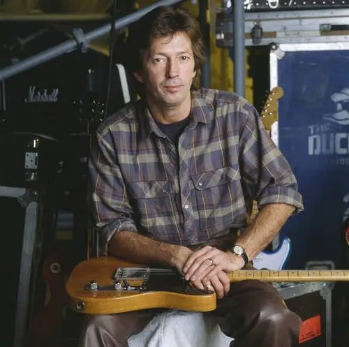 Eric Clapton Men's Colored T-Shirt - idPoster.com
