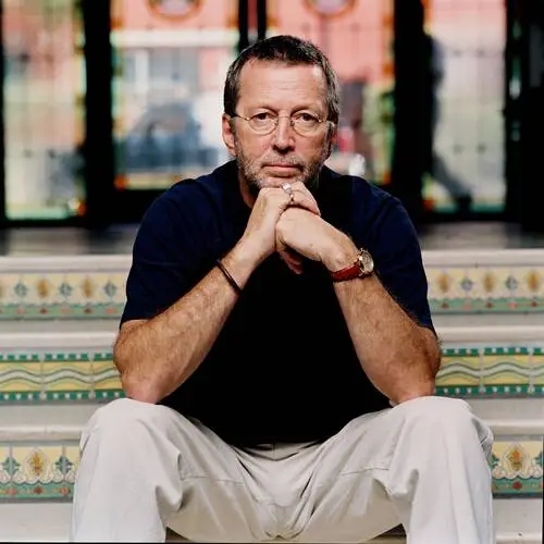 Eric Clapton White T-Shirt - idPoster.com