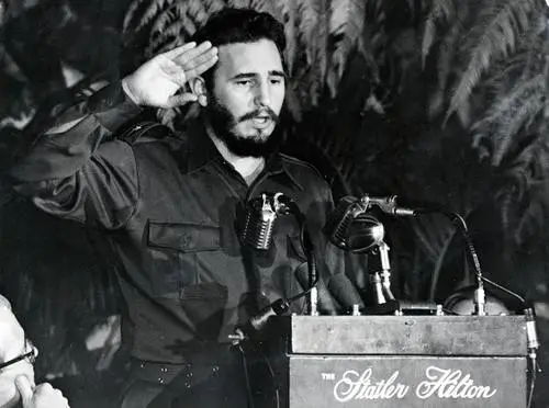 Fidel Castro Men's Colored Hoodie - idPoster.com