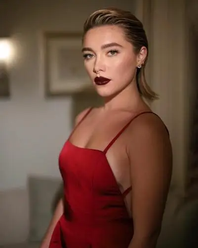 Florence Pugh Protected Face mask - idPoster.com
