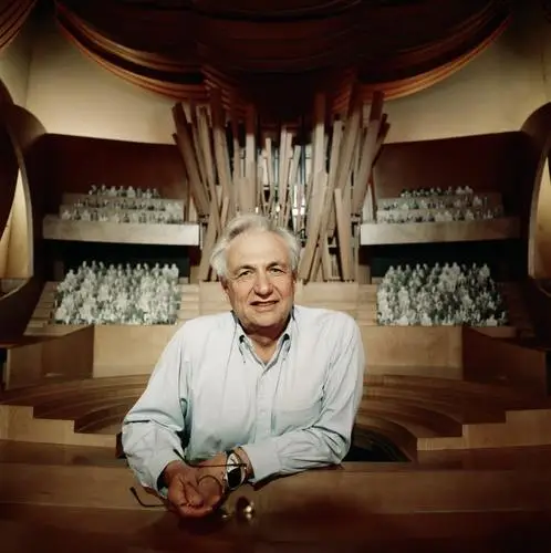 Frank Gehry White T-Shirt - idPoster.com
