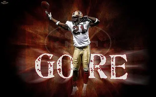 Frank Gore Computer MousePad picture 207839