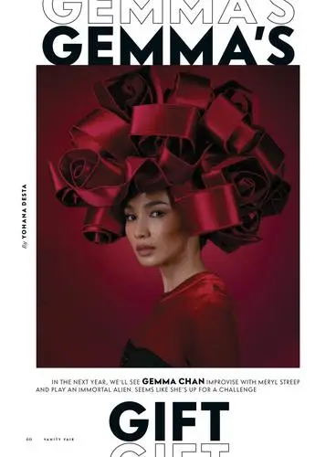 Gemma Chan Protected Face mask - idPoster.com