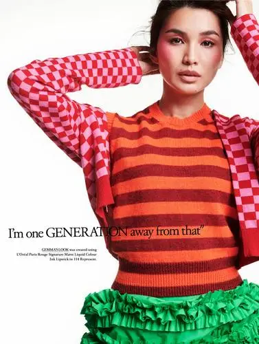 Gemma Chan Men's Colored Hoodie - idPoster.com