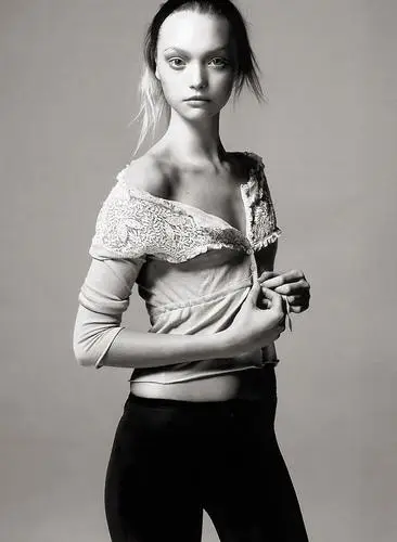 Gemma Ward White T-Shirt - idPoster.com