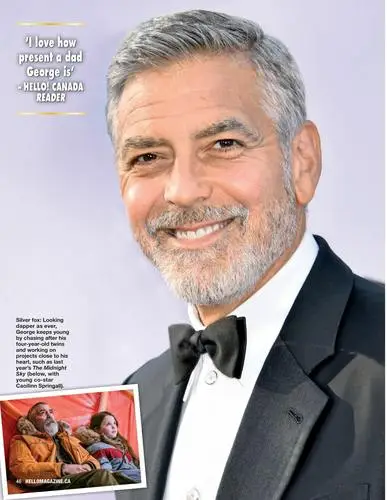 George Clooney Women's Colored Hoodie - idPoster.com
