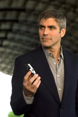 George Clooney Men's Colored  Long Sleeve T-Shirt - idPoster.com